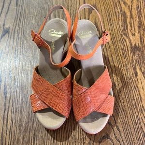 Clarks Cushion Sandals
